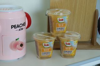 돌 MF[Dole] 파인애플컵/망고컵/복숭아컵 198g 6입X1박스 (맛 1가지 랜덤 발송) — 5점을 준 리뷰어가 2024년 5월 올린 사용 사진