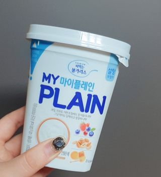 떠먹는불가리스 마이플레인 요거트 435g 6개입 — 4점을 준 리뷰어가 2021년 2월 올린 사용 사진