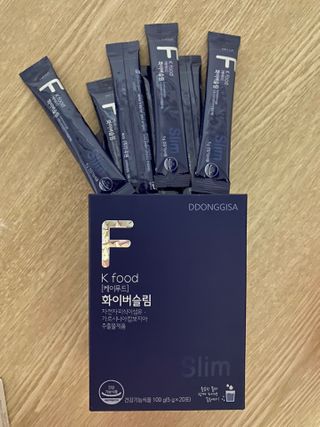 똥기사의 케이푸드 화이버슬림 — 5점을 준 리뷰어가 2021년 1월 올린 사용 사진