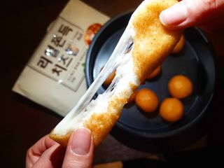 가치식탁 리얼쫀득치즈볼 — 5점을 준 리뷰어가 2021년 1월 올린 사용 사진