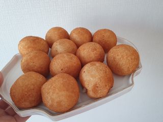 가치식탁 리얼쫀득치즈볼 — 5점을 준 리뷰어가 2021년 1월 올린 사용 사진