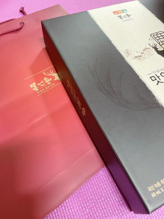 [몸엔용] 과일을 넣어 국산녹용을 맛있게 60ml x 30포 — 4.5점을 준 리뷰어가 2021년 6월 올린 사용 사진