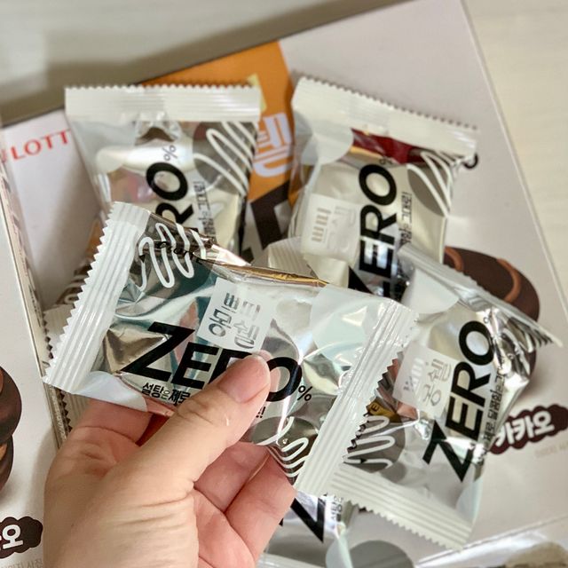 쁘띠몽쉘 ZERO 카카오 리뷰 사진