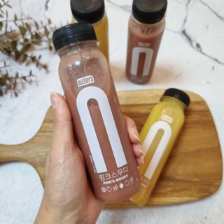 BLENDY'S 핑크 스무디+블론디 스무디 — 5점을 준 리뷰어가 2021년 9월 올린 사용 사진