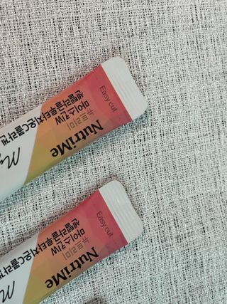 뉴트리미 마이스킨W 센텔라글루타치온C콜라겐 28포 — 4.5점을 준 리뷰어가 2023년 2월 올린 사용 사진