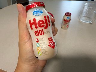덴마크 프리 [하이(Hej!)]  패키지(요구르트, 그릭요거트) — 5점을 준 리뷰어가 2025년 8월 올린 사용 사진