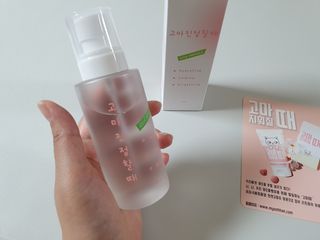 [시카앰플] 묘오한 고마진정할때 진정 스프레이 앰플 150ml — 5점을 준 리뷰어가 2021년 3월 올린 사용 사진