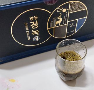 광동생활건강 [광동] 바르게 만든 녹용, 광동정녹청 — 5점을 준 리뷰어가 2021년 11월 올린 사용 사진
