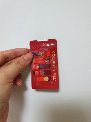 프리마인 귀족의 콜라겐, 92배 흡수율. 럭셔리 프리미엄 셀라브 콜라겐필름 30매 — 5점을 준 리뷰어가 2021년 9월 올린 사용 사진