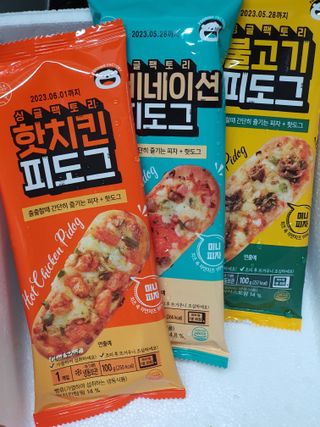[푸딩팩토리] 싱글팩토리 피도그 100g x 3ea (불고기/콤비네이션/핫치킨) — 5점을 준 리뷰어가 2022년 9월 올린 사용 사진