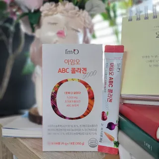 아임오 ABC 콜라겐 젤리 14포 — 5점을 준 리뷰어가 2022년 2월 올린 사용 사진