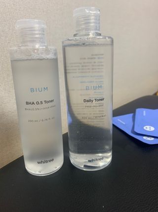 화이트리 비움 데일리 토너, 바하 0.5토너 세트 — 5점을 준 리뷰어가 2021년 3월 올린 사용 사진
