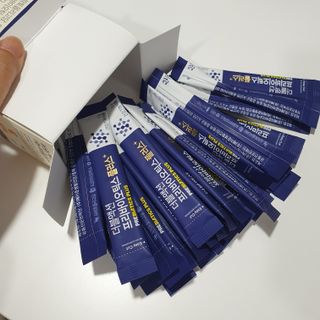 메이준뉴트리 더블액션 프리바이오틱스 플러스+ — 5점을 준 리뷰어가 2021년 3월 올린 사용 사진