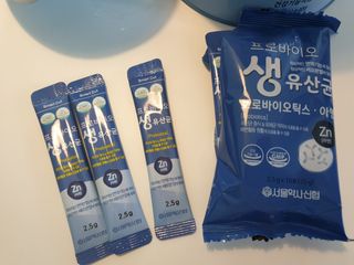 서울약사신협_프로바이오생유산균_2.5G x 100포 — 5점을 준 리뷰어가 2021년 6월 올린 사용 사진