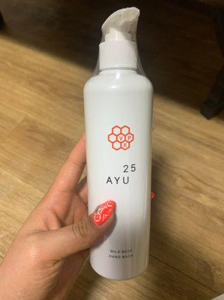 AYU25[아유트웬티파이브]피부 진정, 보습 와일즈 로즈 핸드워시 — 5점을 준 리뷰어가 2021년 5월 올린 사용 사진