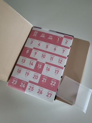 리훈 2023년 하고싶은말다이어리 (세로/정사각 중 택 1, 베이지/블루 중 택 1) — 5점을 준 리뷰어가 2023년 4월 올린 사용 사진