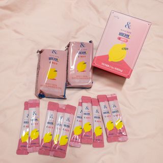비타앤C 레몬맛, 망고맛 — 5점을 준 리뷰어가 2021년 4월 올린 사용 사진