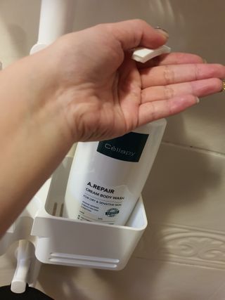 셀라피 에이리페어 크림 바디 워시 2세대 500ml — 4점을 준 리뷰어가 2021년 1월 올린 사용 사진