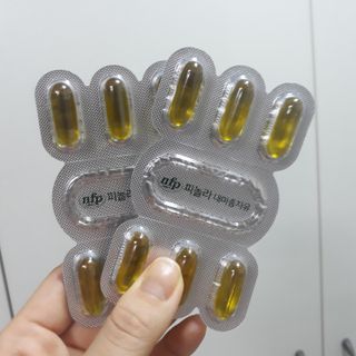 nfp 피놀라 대마종자유 — 5점을 준 리뷰어가 2021년 5월 올린 사용 사진