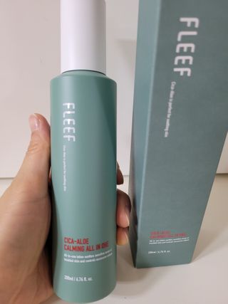 플리프 시카-알로에 카밍 올인원 200ml — 5점을 준 리뷰어가 2021년 1월 올린 사용 사진