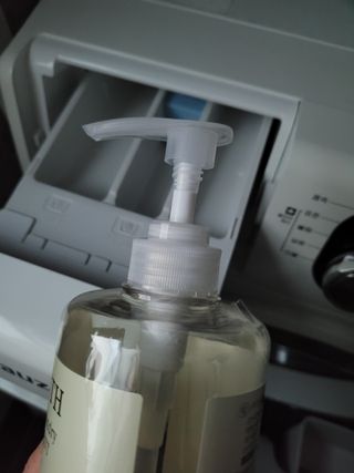 고위드올인원 세탁세제 1000ml — 5점을 준 리뷰어가 2021년 5월 올린 사용 사진