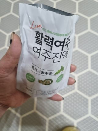 참유원 특허제조 활력 여주진액 여주즙 50포 — 5점을 준 리뷰어가 2022년 3월 올린 사용 사진