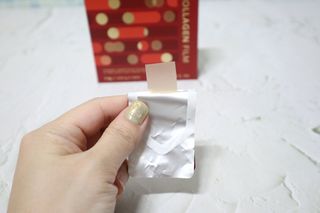 프리마인 귀족의 콜라겐, 92배 흡수율. 럭셔리 프리미엄 셀라브 콜라겐필름 30매 — 5점을 준 리뷰어가 2021년 9월 올린 사용 사진