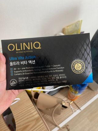 올리닉 울트라비타액션 — 5점을 준 리뷰어가 2021년 10월 올린 사용 사진