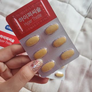 뉴트리션팩토리 비타프렙 하이퍼씨슬 밀크씨슬 900mg — 4.5점을 준 리뷰어가 2021년 8월 올린 사용 사진