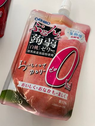 ORIHIRO 오리히로 곤약젤리 제로칼로리 130g 4종 4팩(맛별로 1팩씩) — 5점을 준 리뷰어가 2023년 1월 올린 사용 사진