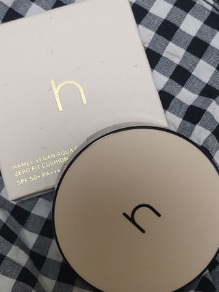 하멜 비건 아쿠아 글로우 제로핏 쿠션 — 5점을 준 리뷰어가 2022년 8월 올린 사용 사진