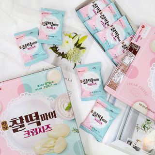 롯데제과 찰떡파이 크림치즈 — 4점을 준 리뷰어가 2021년 5월 올린 사용 사진