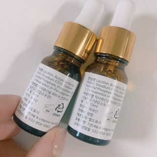 랑팡 EGF+FGF 10ppm 리포좀 앰플 원액 10ml — 4점을 준 리뷰어가 2021년 11월 올린 사용 사진