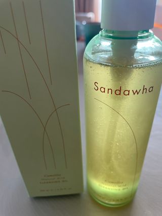 스킨큐어 산다화 순한 클렌징 동백 오일 200ml — 4.5점을 준 리뷰어가 2023년 12월 올린 사용 사진
