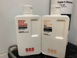 트리플에스 탈모 샴푸 275ml + 실크 트리트먼트 275ml — 5점을 준 리뷰어가 2021년 4월 올린 사용 사진