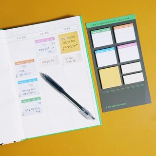 MF[비마이웨이]특허받은 할일카드 플래너, 비마이웨이 세트(만년형) — 4.5점을 준 리뷰어가 2023년 7월 올린 사용 사진