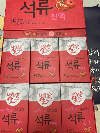 서울약사신협_내몸애생발란스석류_70ml x 30포 — 5점을 준 리뷰어가 2021년 8월 올린 사용 사진