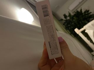 이엔코스 알부틴 알파 화이트닝크림 — 4.5점을 준 리뷰어가 2021년 4월 올린 사용 사진