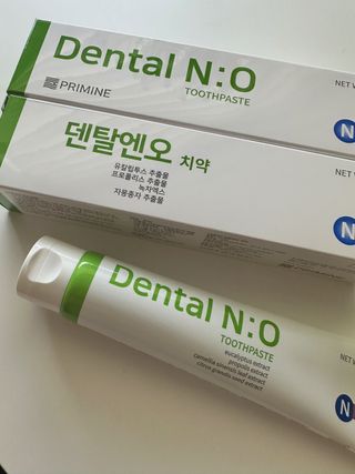프리마인 유해균 뿐만 아니라 유익균까지 씻어내는 치약은 그만, 건강한 구강환경을 만드는 덴탈엔오 — 4점을 준 리뷰어가 2023년 4월 올린 사용 사진