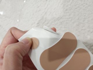 3M 넥스케어 물집방지쿠션테이프 1매 + 물집방지패드 10매 — 5점을 준 리뷰어가 2024년 3월 올린 사용 사진