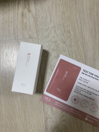 [미릴] 맑음빛 레드빈 브라이트닝 앰플 — 5점을 준 리뷰어가 2021년 1월 올린 사용 사진