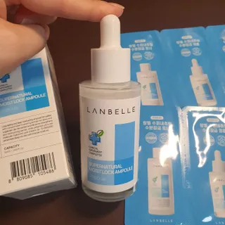 랑벨 수퍼내츄럴 수분잠금 앰플 50ml — 5점을 준 리뷰어가 2023년 1월 올린 사용 사진