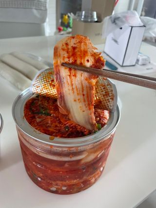 셰프애찬 알배기 겉절이 김치 1kg — 4.5점을 준 리뷰어가 2022년 9월 올린 사용 사진