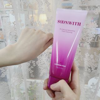 SOONWITH 바이오 내추럴 리프레싱 폼클렌징 — 5점을 준 리뷰어가 2021년 4월 올린 사용 사진