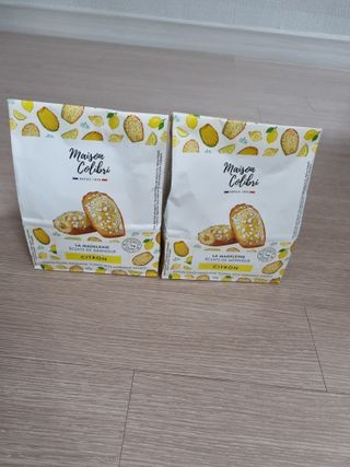 [메종콜리브리] 프랑스 마들렌 메종콜리브리 레몬 마들렌 2팩 — 5점을 준 리뷰어가 2022년 2월 올린 사용 사진