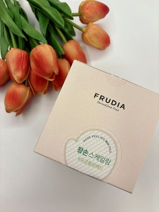 [후르디아] 약산성  모공 필링 패드(70매) — 5점을 준 리뷰어가 2024년 2월 올린 사용 사진
