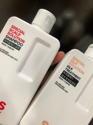트리플에스 탈모 샴푸 275ml + 실크 트리트먼트 275ml — 5점을 준 리뷰어가 2021년 3월 올린 사용 사진
