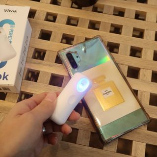 lumion Vitok 휴대용 살균캡슐 — 5점을 준 리뷰어가 2021년 1월 올린 사용 사진