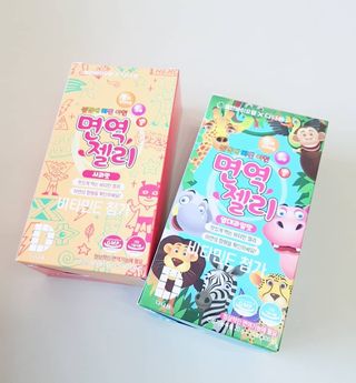 다나음 셀렌에 빠진 아연면역젤리 열대과일맛+사과맛 — 5점을 준 리뷰어가 2021년 3월 올린 사용 사진