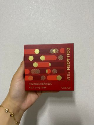 프리마인 귀족의 콜라겐, 92배 흡수율. 럭셔리 프리미엄 셀라브 콜라겐필름 30매 — 3점을 준 리뷰어가 2021년 9월 올린 사용 사진